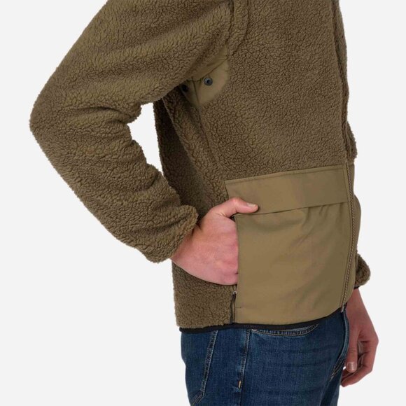 NEW ROSSIGNOL Full-zip Logo Fleece Jacket fig for men 561mn - Picture 7 of 10